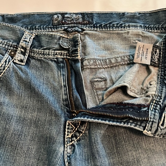 Silver Jeans Gordie Straight Leg Relaxed Size 34 - Picture 16 of 16